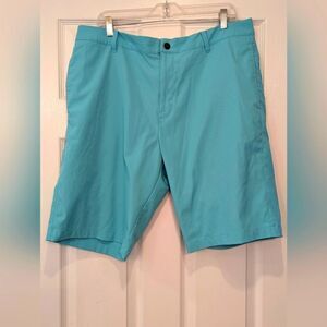 Puma Men's Lightweight 4-way stretch Golf Shorts Athletic Quick Dry Size 38 Blue